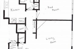 612 #2 Floor plan